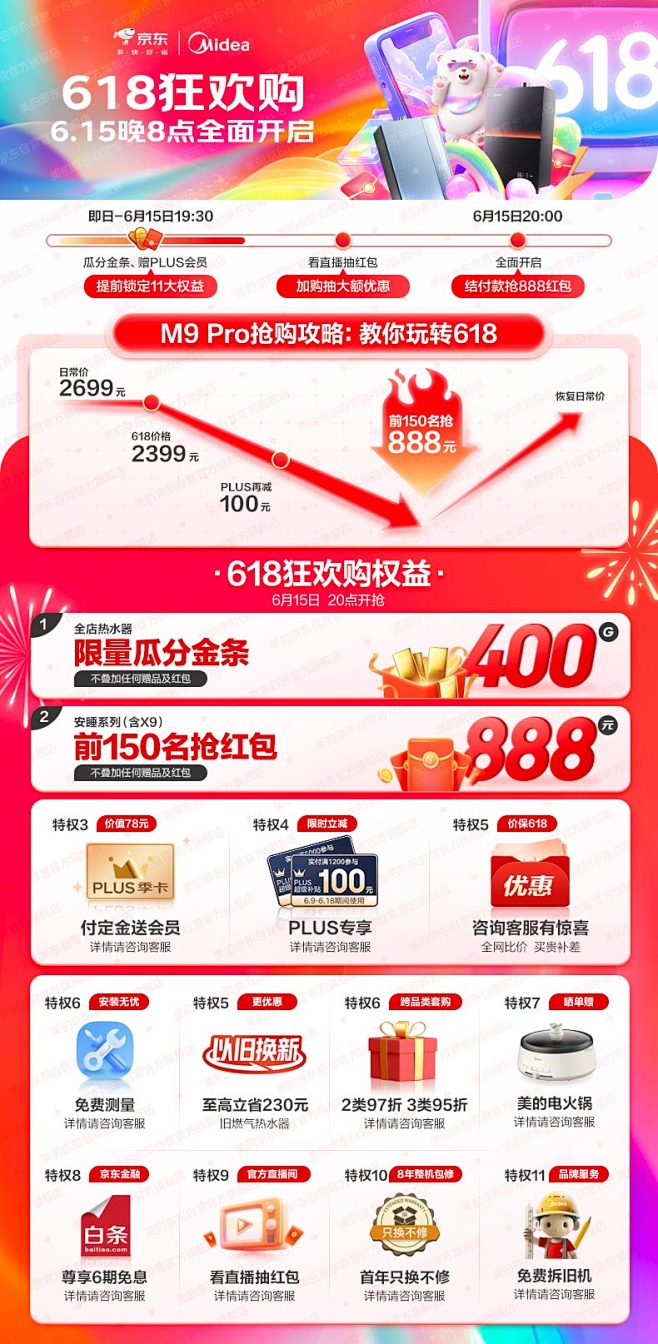 【美的JSQ30-M9 Pro】美的（M...