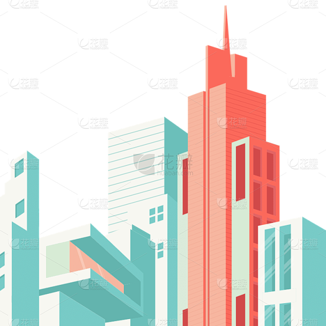 SVG-楼房贴纸