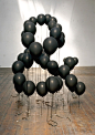 black balloons | .Art