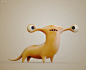 Pizza Chen 怪物造型设计欣赏 造型设计 萌 立体 怪物 台湾 可爱 卡通 3D 