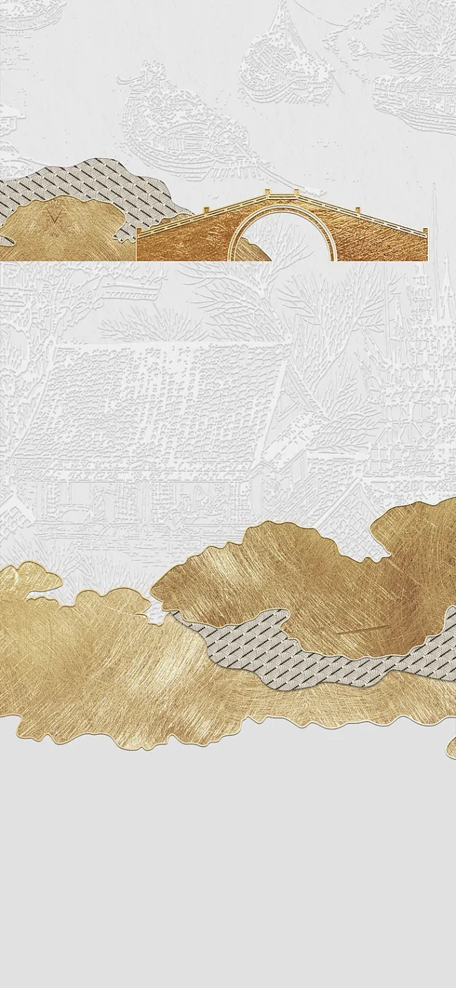 中国风国潮宣传海报背景