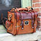 The Lewis Expedition Bag - Built like a tank, but with the touch of a fine craftsman, The Lewis Expedition Bag is made with the best leather and hardware available and is made for exploring. - #CowgirlChic