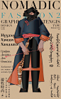 Nomadic Fashion 2 - Tengis Type 泊物字型 : Nomadic Fashion IIGraphic Design for Cloth 2014By Tengis...