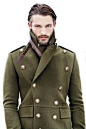 Surprised that the military look has remained as strong as it is with trend forecasts still predicting its' influence into Fall 2014....Beautiful jacket.