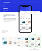 Smart home UI mobile app automation devices