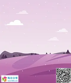 冬季雪景山丘湖泊树林夜晚月亮落日晚霞插画AI矢量素材_风景插画_每日分享网 设计素材下载 平面素材下载 广告素材下载 ,原创素材,图片下载,摄影作品,设计素材,ppt模板,PSD源文件,矢量图,AI,CDR,EPS