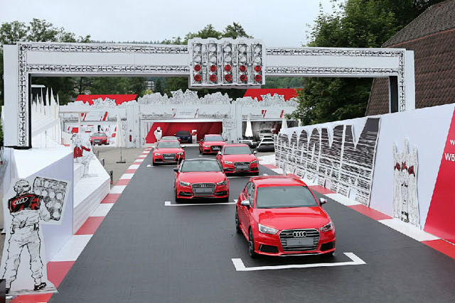 Audi-大众-奥地利小镇的沃特湖 车展...