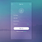 Zen UI PSD for free download