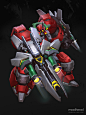 Chronos Gate- Robot series, Guan Yu chen : Illustrations that I did for madhead in 2016,
Michael Chang and Feng Zhanpeng (FCP) was helping me a lot during the process.

Here are their pages.
https://www.artstation.com/michaelcty -Michael Chang 
https://ww