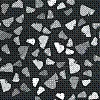 grey bale hay and rake icon isolated seamless