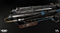 Helsing - Metro Exodus, Dmytro Butenko : Helsing crossbow for Metro Exodus. I had the opportunity to work on this weapon and got a chance to do all attachments - all bows, stocks, handles, mags, forends.
I started working on this weapon from the scratch w