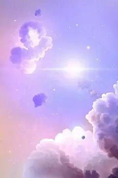 星空紫色少女卡通插图背景插画iphone壁纸 iphone6壁纸 Android壁纸 小清新 欧美 平铺 壁纸 皮肤 纯色 桌面 手机桌面 锁屏 人物 简单 大图 插图 韩系 个性非主流 女生 可爱