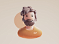 Clay man clay character design color isometric cute lowpoly animation illustration blender 3d