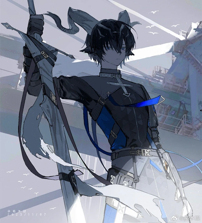 #明日方舟##止颂#... - @柘木砚的微博 - 微博图片_BILLFISH图片素材-花瓣网