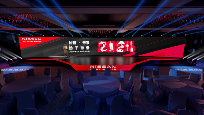 STAGE DESIGN 3D Rend...