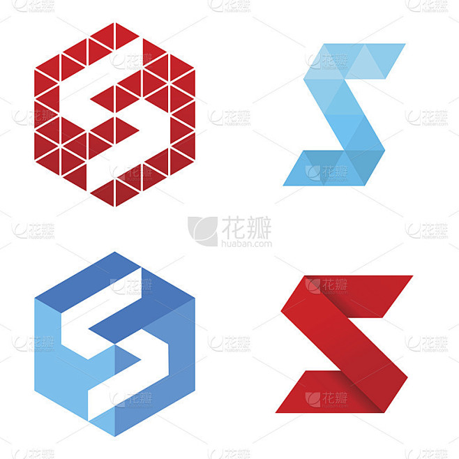 字母S -标志集
