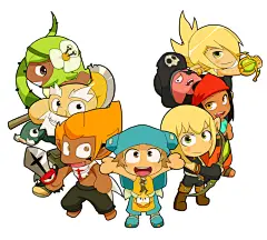 N286 wakfu dofus原画集 卡通Q版 CG动漫游戏人物设定参考素材-淘宝网