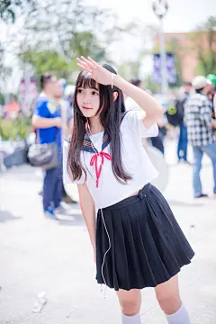 元气JK娘——百狸狸 - 24K的金皮卡 - 图虫网 - 最好的摄影师都在这
