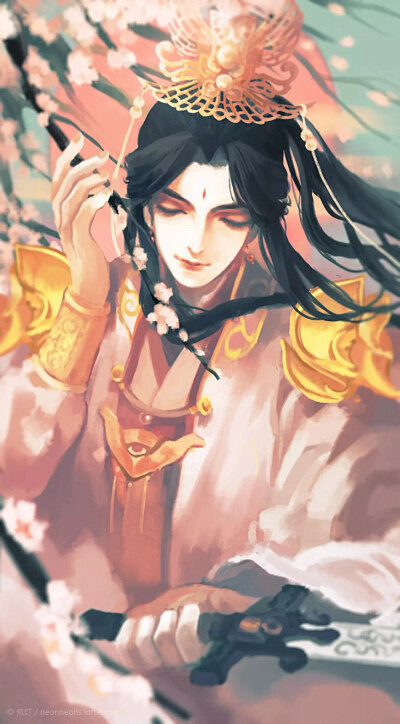 天官赐福谢怜太子拈花