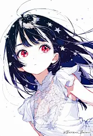 人物 （淡彩 清新 简约 ）