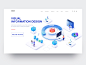 Visual Information Illustration 3 2.5d 2018 illustration web design ui