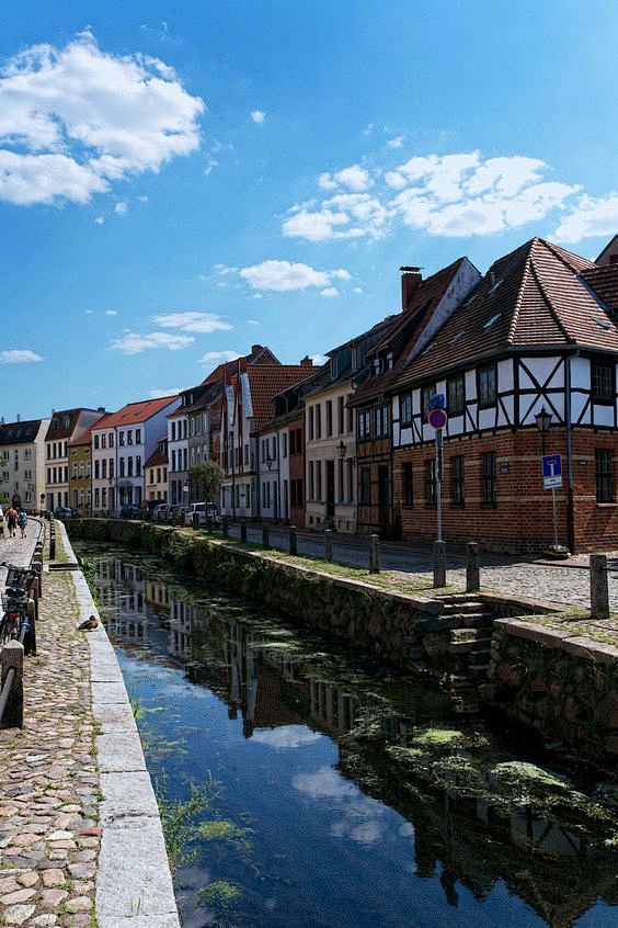 wismar town germany ...