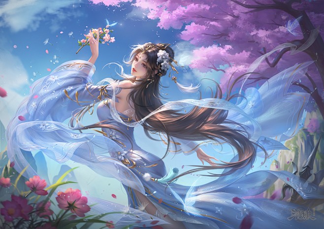 青丝粉黛*严夫人_看图_三国杀皮肤吧_百...