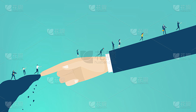 Hand of big boss, bu...