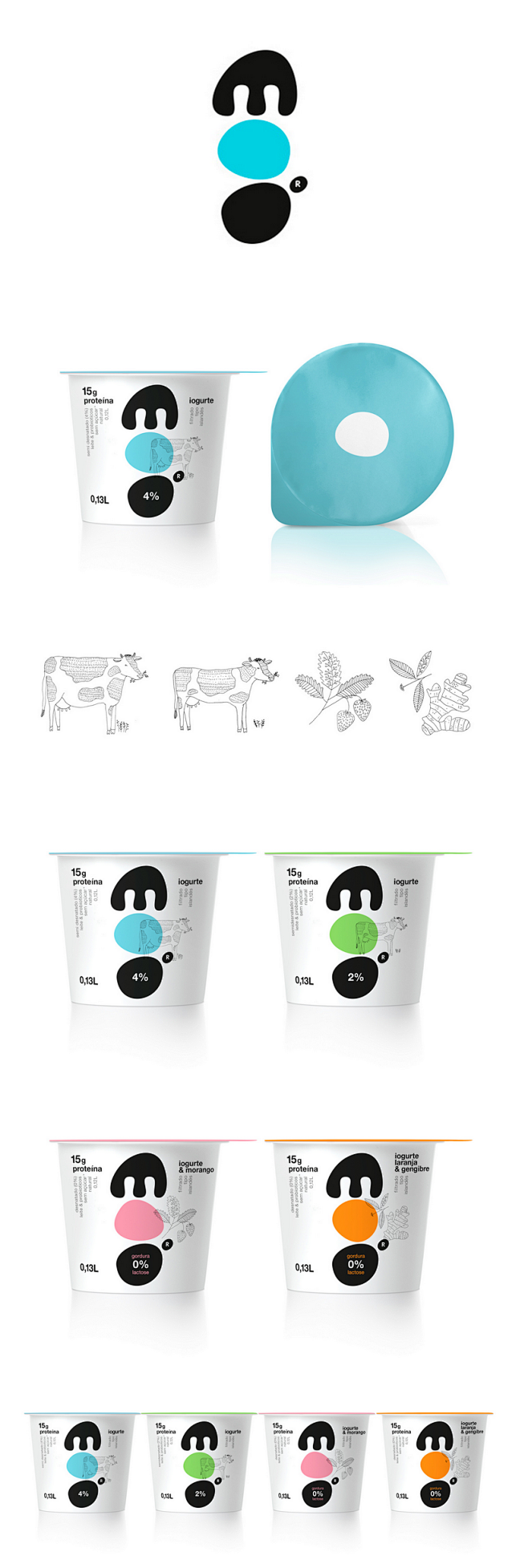巴西Moo酸奶包装-古田路9号