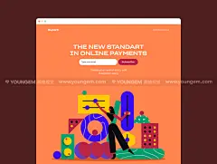 20款时尚人物趣味手绘插画插图主视觉国外设计素材ai源文件下载_颜格视觉