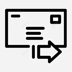 转发电子邮件分享发送图标 标识 标志 UI图标 设计图片 免费下载 页面网页 平面电商 创意素材