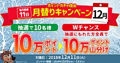 毎月11日開催】月替りキャンペーン（12月）:おトク情報:楽天競馬