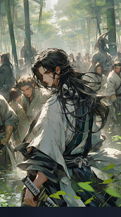 道大爷采集到万古角色