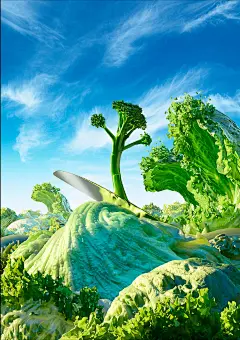 Tenderstem : Series created with McCann for Tenderstem, a broccoli alternative in the UK.
