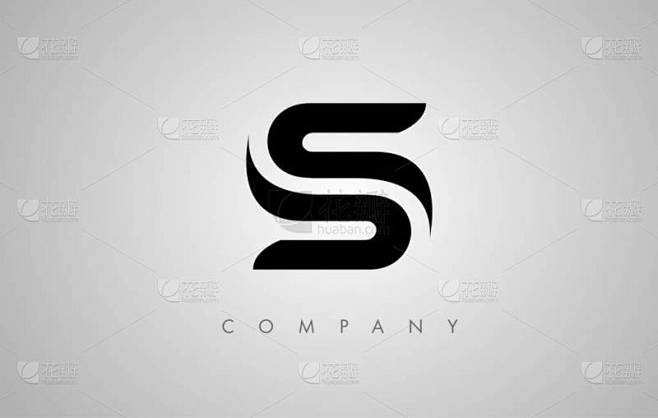 S 标志。S 字母图标设计矢量