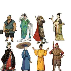 江南百景图 人物原画 ​​​​_1657698618094