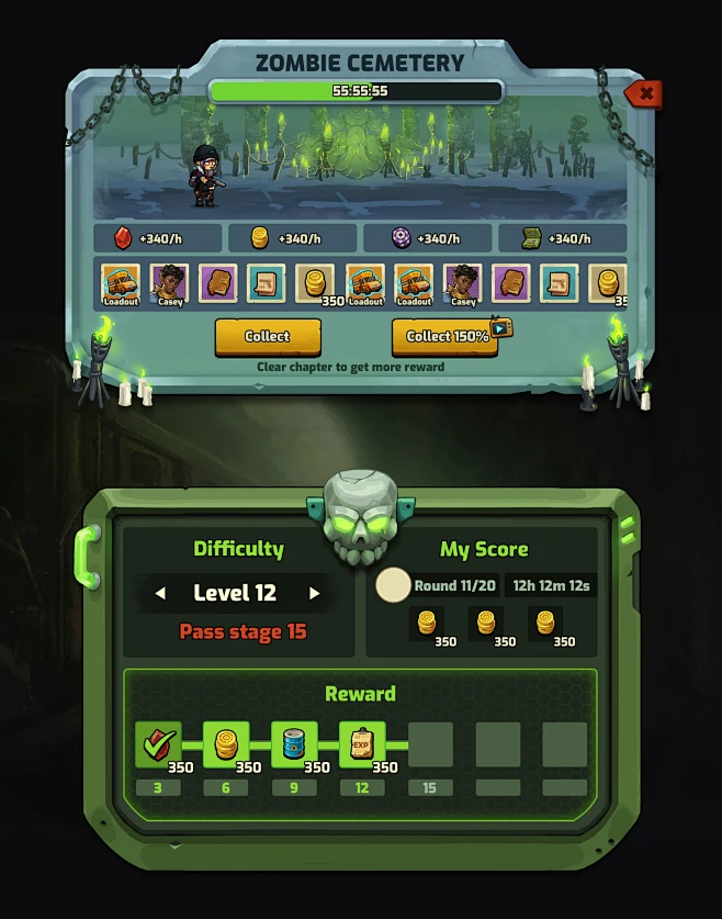 game design game ui UI/UX Game Art gameart 2д game mobile design-花瓣网