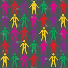 商务,背景,分离着色,白色,红色,人,男商人,男人,概念,设计