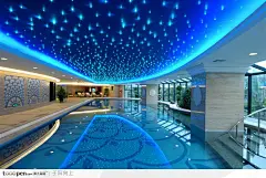 室内游泳池与星空吊顶-1