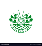 Agriculture logo template
