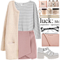 A fashion look from February 2015 featuring long cardigan, white shirt and short skirts. Browse and shop related looks. #素材#