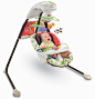 美国代购直邮 Fisher Price 费雪 动物世界婴儿电动摇椅/摇篮秋千