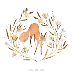 Vanessa Gillings
淡淡的水彩~温暖~
#橙子插画分享#  #插画# ​​​​