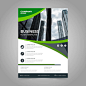 Company business report with photo