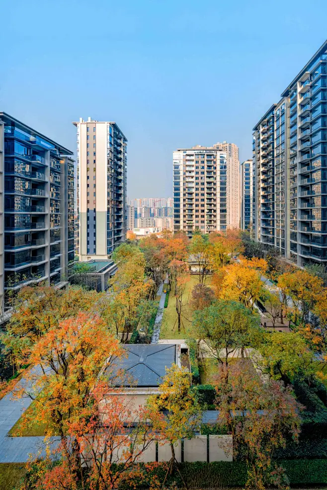 交付大区类 | 龙湖尘林间 - hhlloo : 新加坡式的住宅景观图片_林下空间图片素材-花瓣网