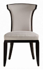 Barbara Barry for Henredon Collection Elegance Side Chair Width 20 3/4in., Depth 23 3/4in., Height 37 3/4in.