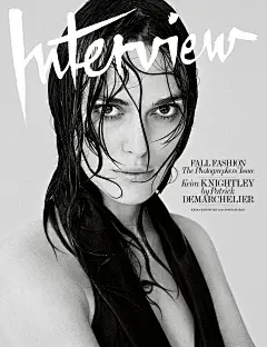 Cover: Interview Magazine September 2014杂志封面 时尚圈 展示 设计时代网-Powered by thinkdo3
