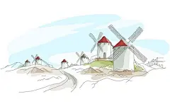 手绘风景壁纸桌面图片 (8)