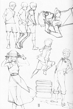 巖繭采集到atmosphere's sketchbook 2&4