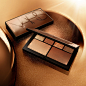 Atomic Blonde Eye and Cheek Palette : A multi-use palette for smoldering bronze eye and cheek looks.